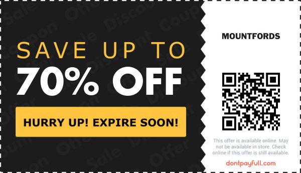 Mountfords promo code