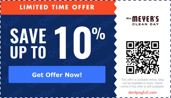 20% Off Mrs. Meyer's Promo Code, Coupons - June 2025