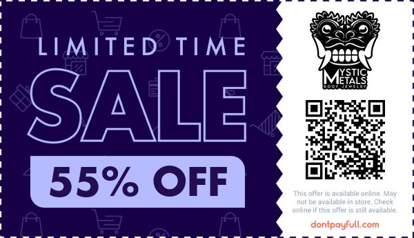 55 Off Mystic Metals COUPON 17 ACTIVE June 2023