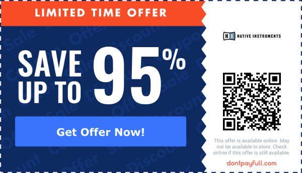 4 Native Instruments Vouchers, Coupons - Jul 2022