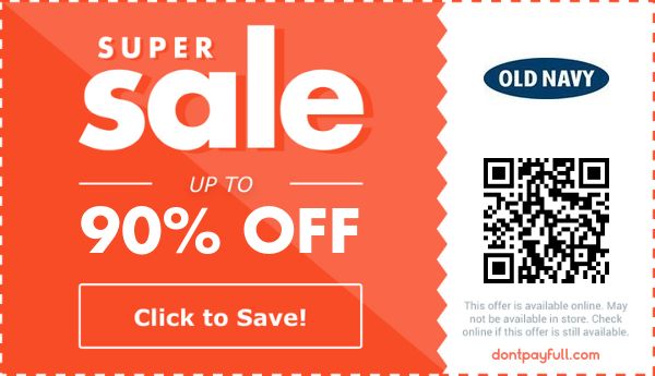 Old Navy coupon code