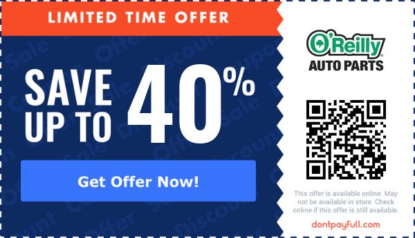 49 Off O Reilly Auto Parts Coupons Promo Codes