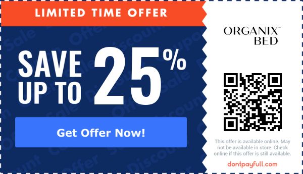 Organix Bed discount deal