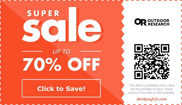 70 Off Outdoor Research Promo Code Coupons May 2023