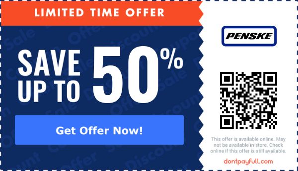 20% Off Penske Truck Rental PROMO CODE - January 2024