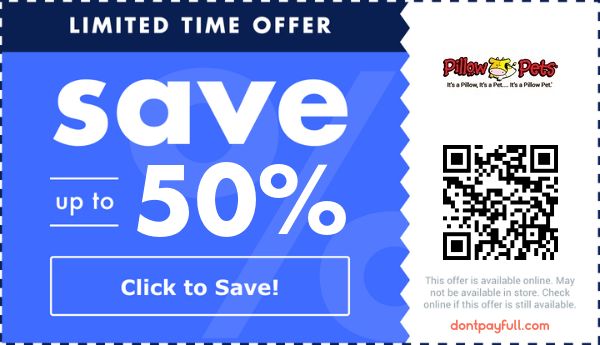 Pillow Pets discount deal