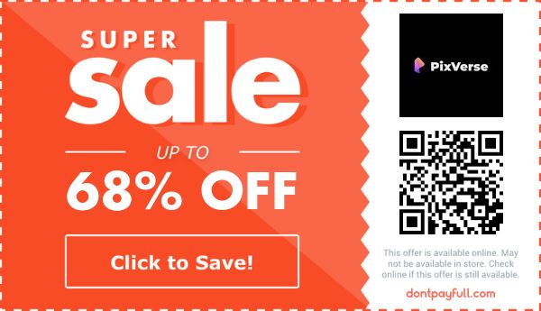 Pixverse coupon code