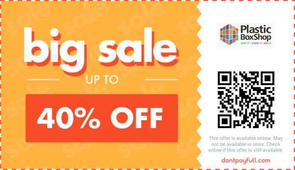 Plastic Box Shop Discount Codes - 15% Off Voucher Code