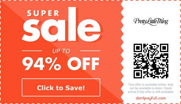 90 Off Pretty Little Thing DISCOUNT CODE June 2023