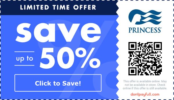 Princess Cruises Discount Codes - Get 40% Off in Aug 2026