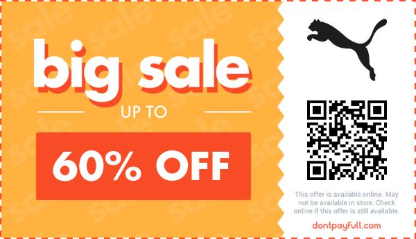 Puma Code PUMA Promo Codes - 40% Off Coupon Code August 2026