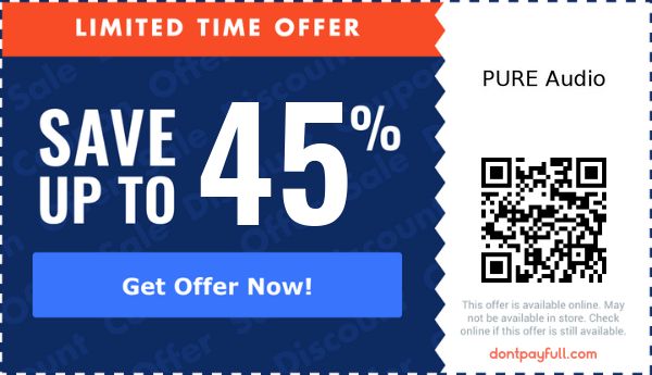 PURE Audio promo code