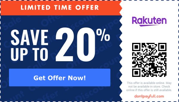 Rakuten discount deal