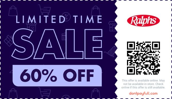 $20 Off Ralphs Coupon, Promo Codes - July 2025