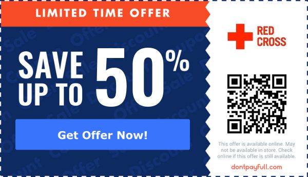 50 Off American Red Cross Promo Codes Coupon Codes