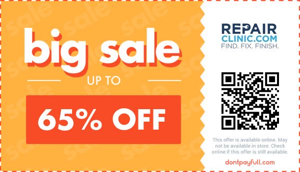 Repair Clinic Promo Codes - Get 15% Off in August 2026
