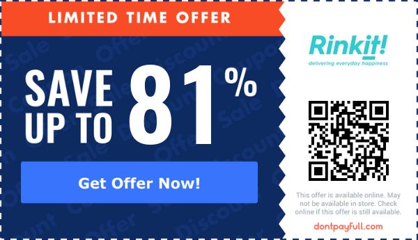 Rinkit discount deal