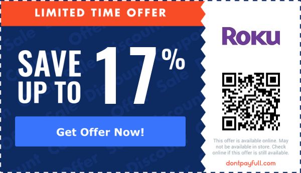 50% Off Roku Coupon Codes, Promo Codes &amp; Free Shipping