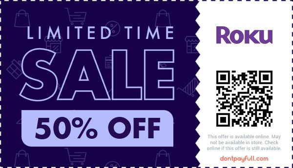 50% Off Roku Coupon Code, Coupons - July 2025