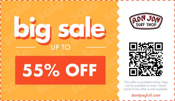 65 Off Ron Jon Surf Shop Coupon Promo Codes Sep 2023