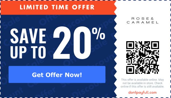 Rose & Caramel promo code