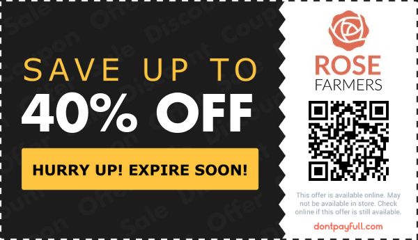 40 Off Rose Farmers Discount Code Coupons June 2023