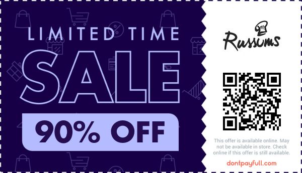 Russums voucher code