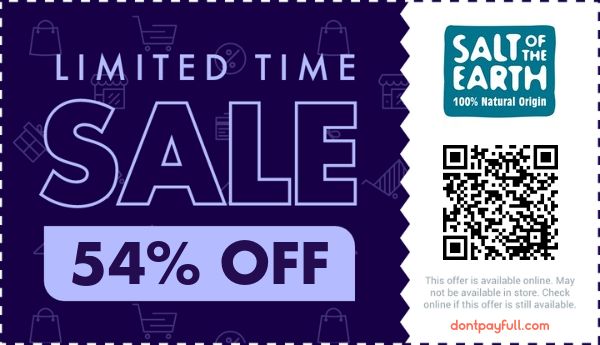 Salt of the Earth voucher code