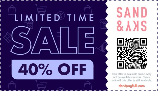 50 Off Sand Sky PROMO CODE October 2023