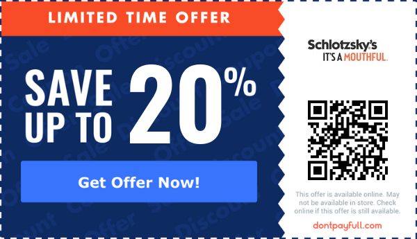 14 Schlotzsky's Coupons, Coupon Codes - July 2025