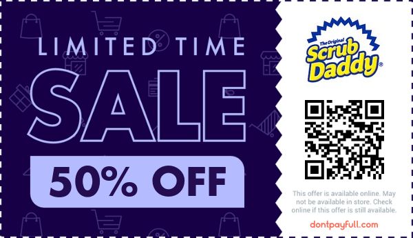 50 Off Scrub Daddy Coupon Code Coupons May 2023
