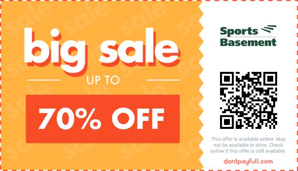 Sports Basement promo code
