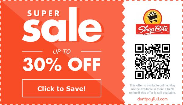 60% Off ShopRite Promo Code, Coupons - January 2025