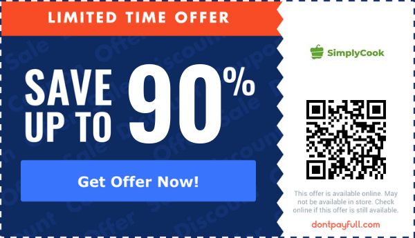 Simply Cook Discount Codes - 90% Off Voucher Code 2026