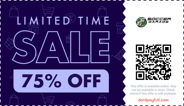 75 Off Soccer Garage COUPON CODE September 2023