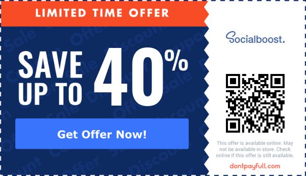 50 Off Social Boost Coupon Promo Code Dec 2022