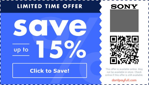 SONY discount deal