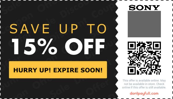 SONY promo code