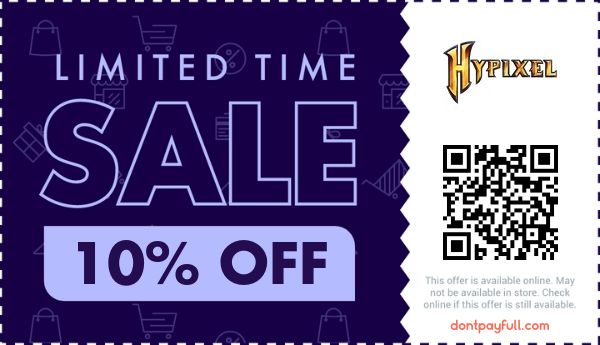 75 Off Hypixel Coupon Promo Code Feb 2023