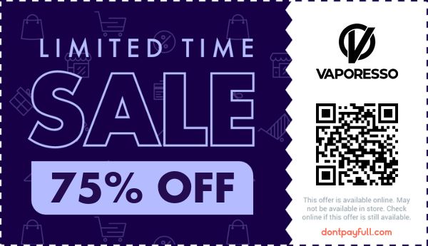 Vaporesso Coupons