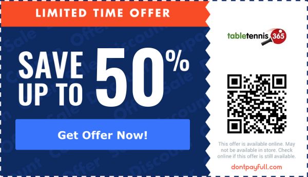 Table Tennis 365 promo code