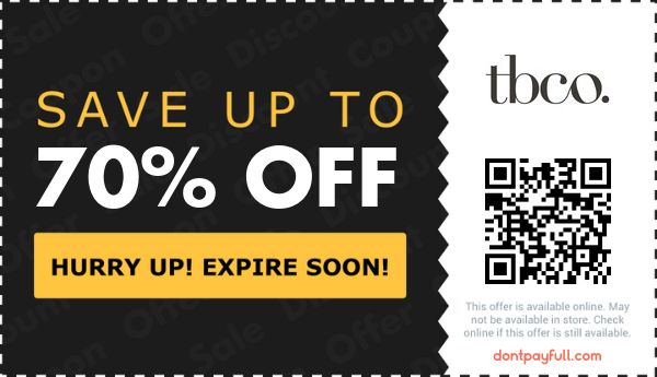 TBCO discount code