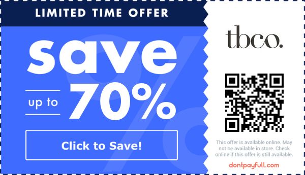 TBCO promo code