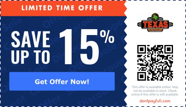 20% Off Texas Roadhouse Coupons, Coupon Codes - 2025