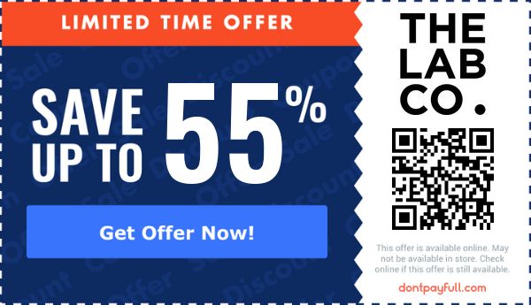The Lab Co. Discount Codes - Get 15% Off in July 2026