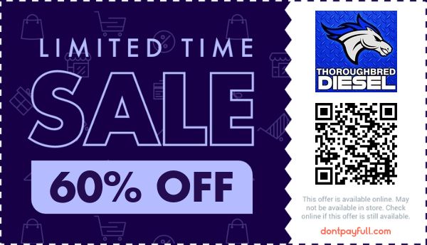 10 Off Thoroughbred Diesel Promo Code Coupons Sep 2023