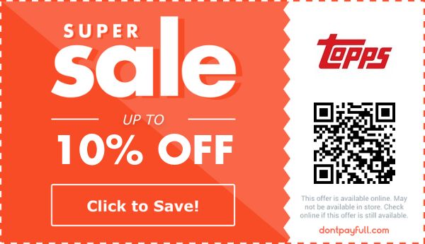 30 Off Topps Coupons Promo Codes March 2021