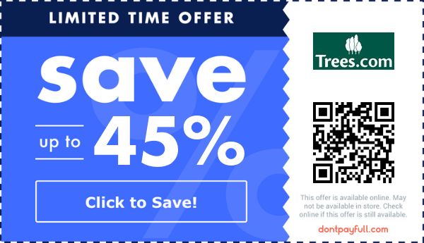 Fast Growing Trees discount deal