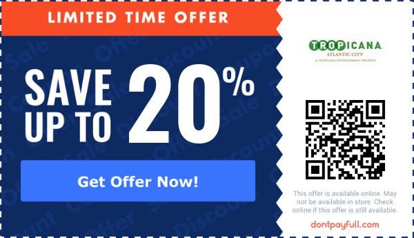 Tropicana Atlantic City Coupons
