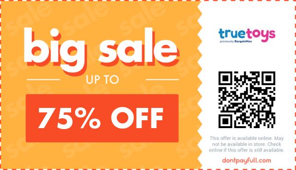 True Toys - Bargainmax discount code